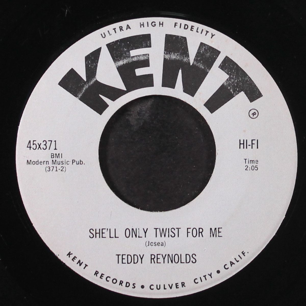she'll only twist for me / do you wanna twist by TEDDY REYNOLDS