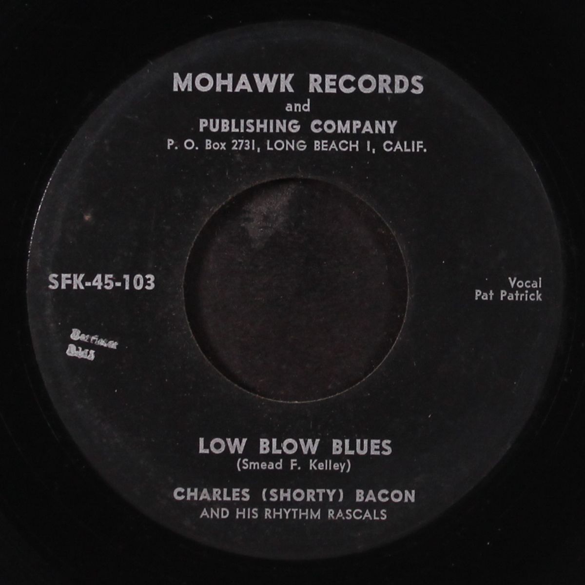 low blow blues / super jivin' lulu by CHARLES (SHORTY) BACON
