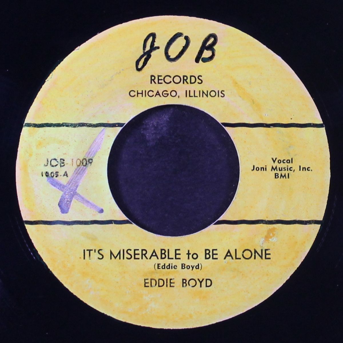 i'm pleading / it's miserable to be alone by EDDIE BOYD