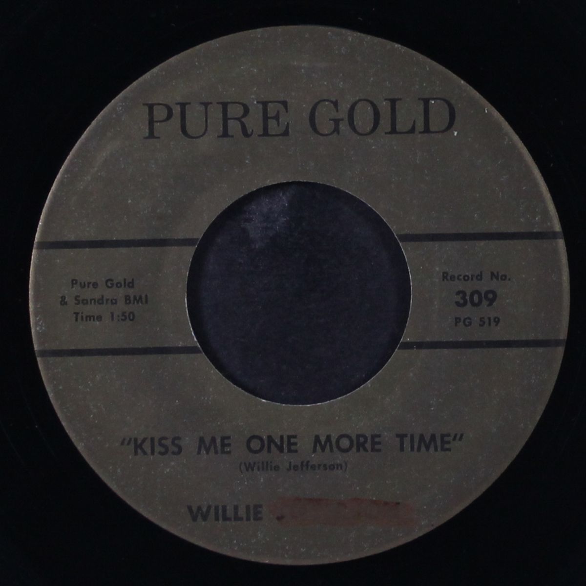 kiss me one more time / big boss man by WILLIE COBBS