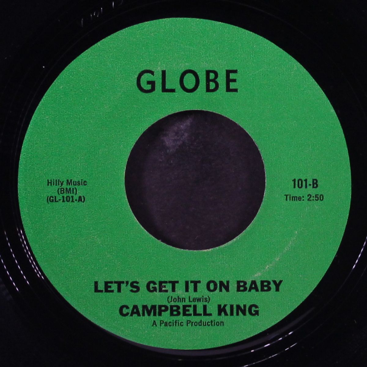 crying the blues / let's get it on baby by CAMPBELL KING