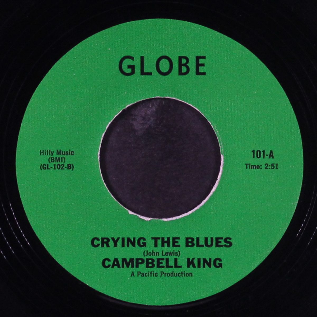 crying the blues / let's get it on baby by CAMPBELL KING