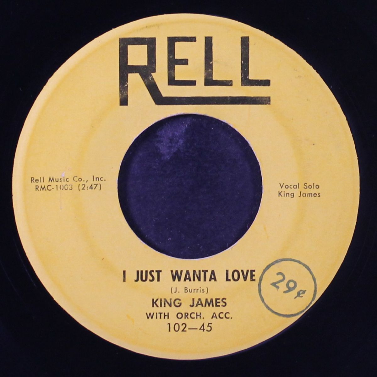 wild wooly woman / i just wanta love by KING JAMES