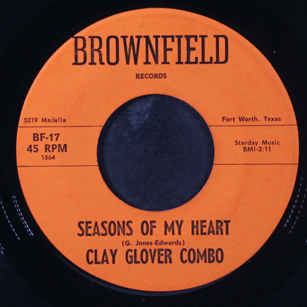 drivin' on ice / seasons of my heart by CLAY GLOVER