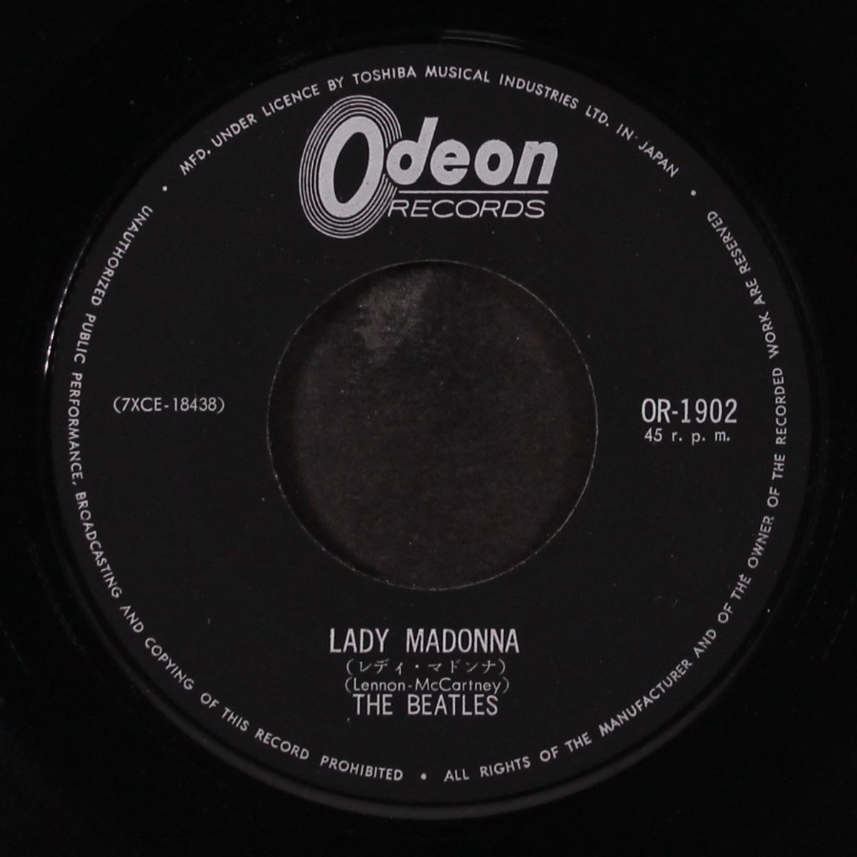 lady madonna / the inner light by BEATLES