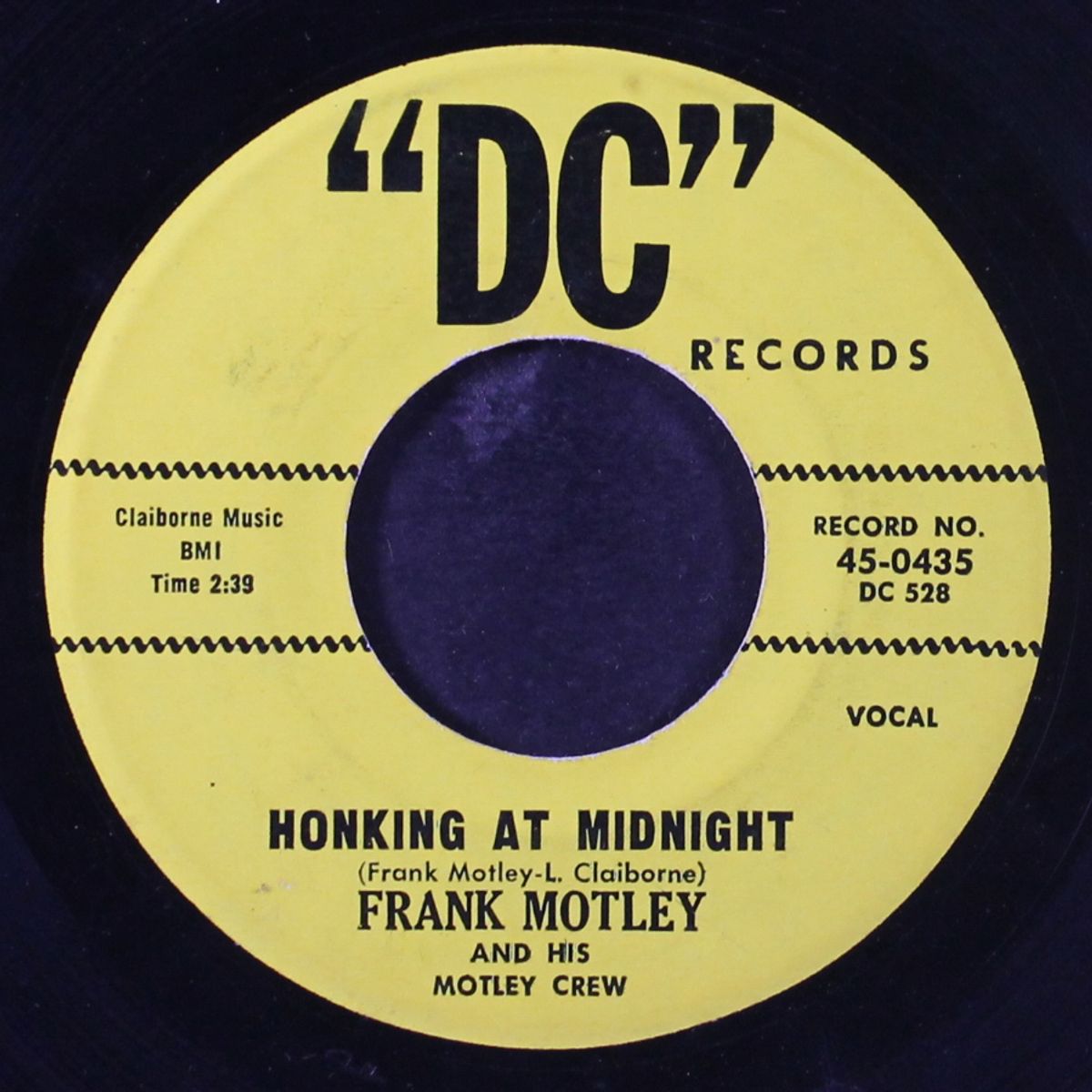 honkin' at midnight / what can i do by FRANK MOTLEY