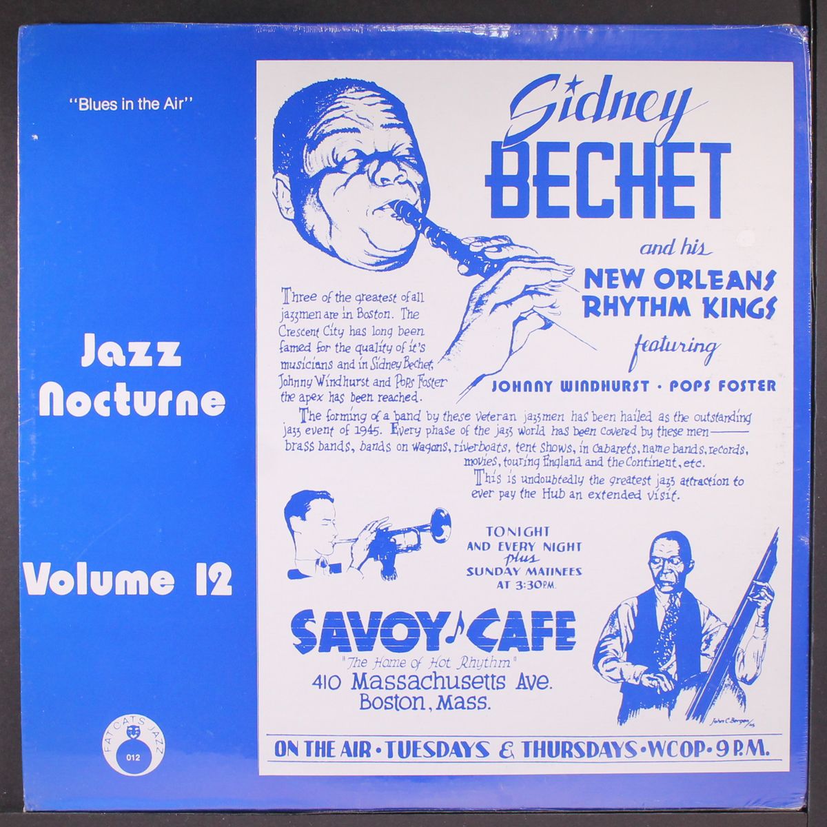 blues in the air - jazz nocturne volume 12 by SIDNEY BECHET
