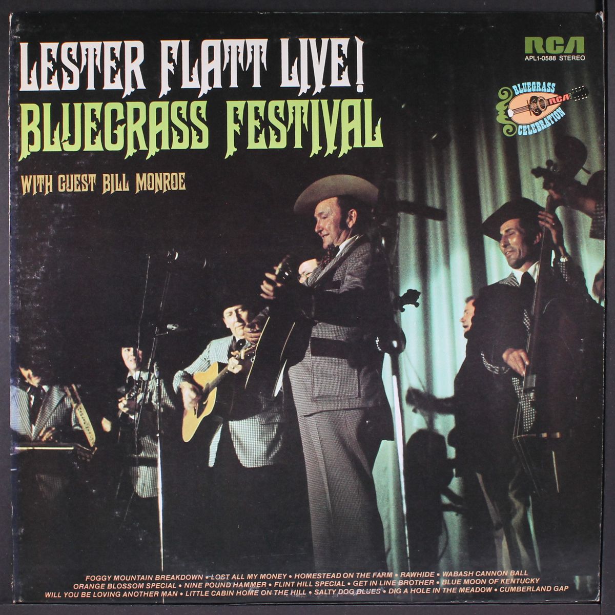 live! bluegrass festival by LESTER FLATT