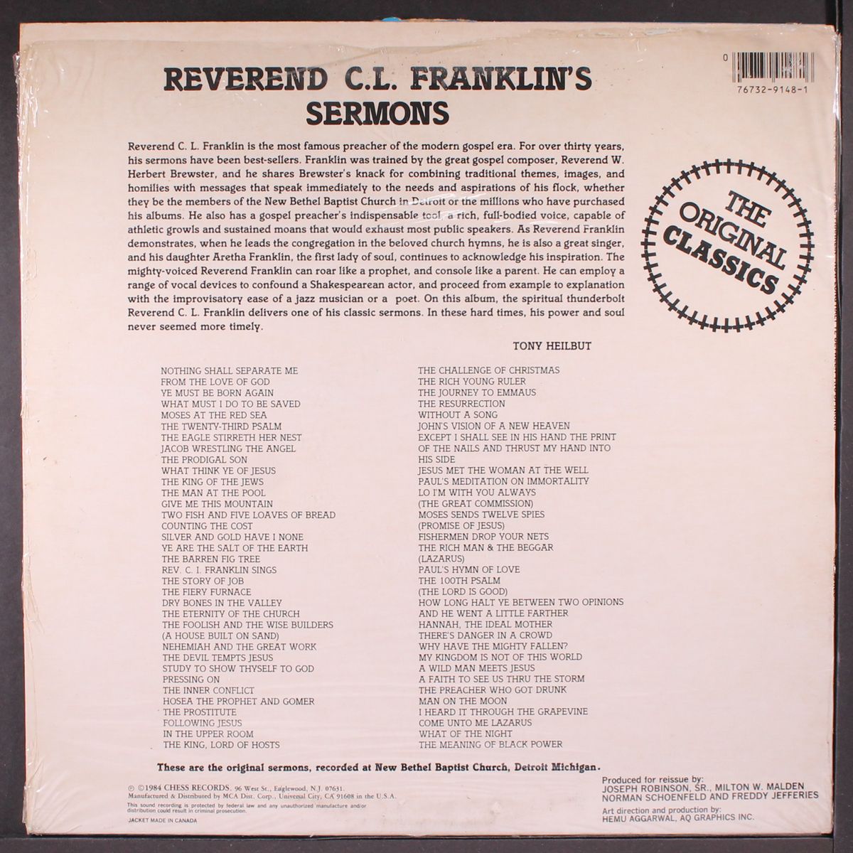 how long halt ye between two opinions by REV. C.L. FRANKLIN