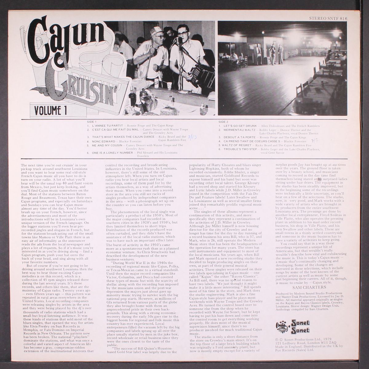 cajun cruisin', vol. 1 by VARIOUS