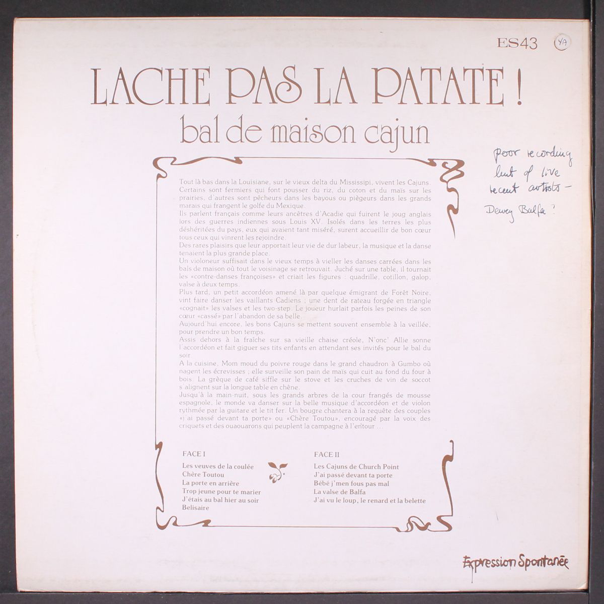 lache pas la patate! by BALFA BROTHERS