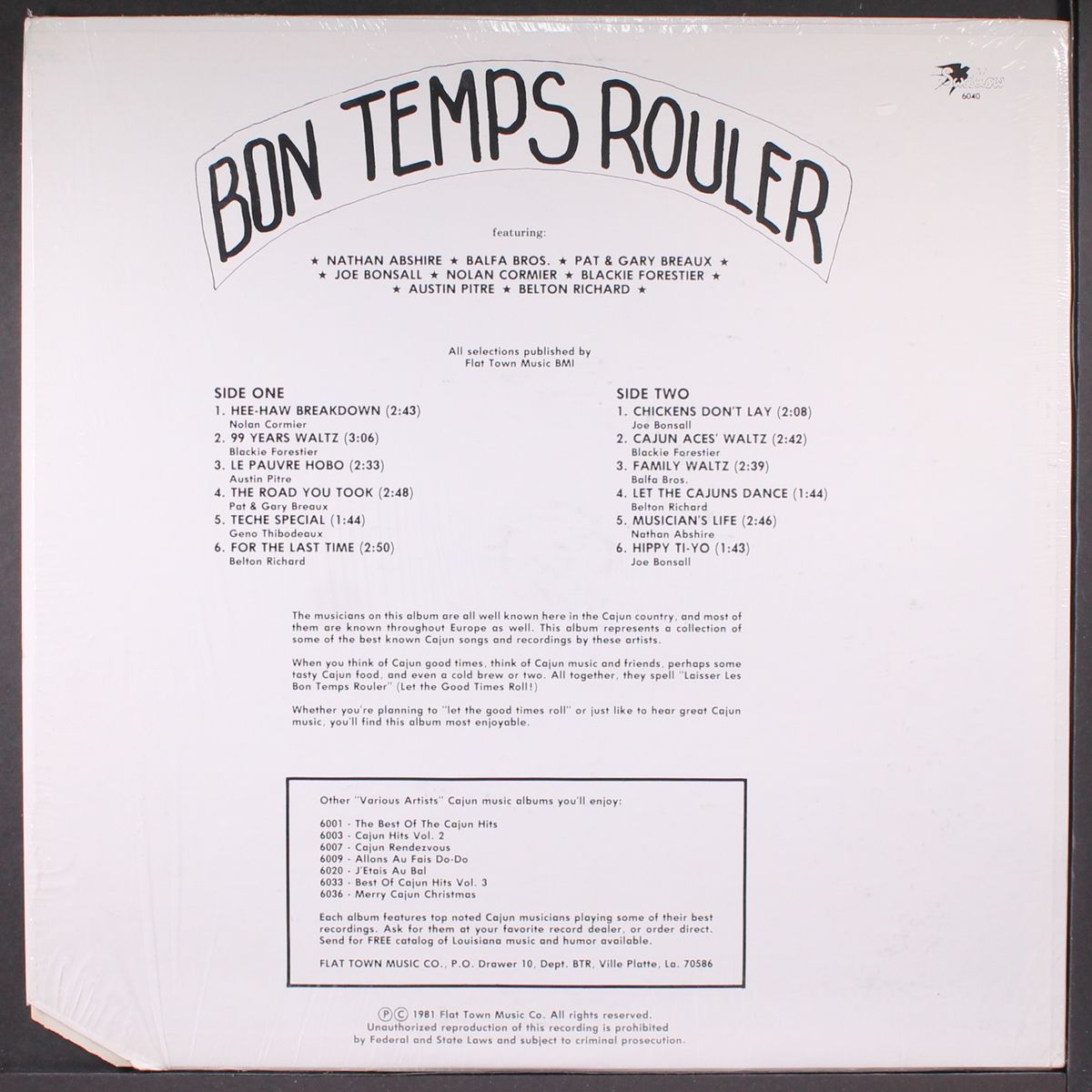 bon temps rouler by VARIOUS