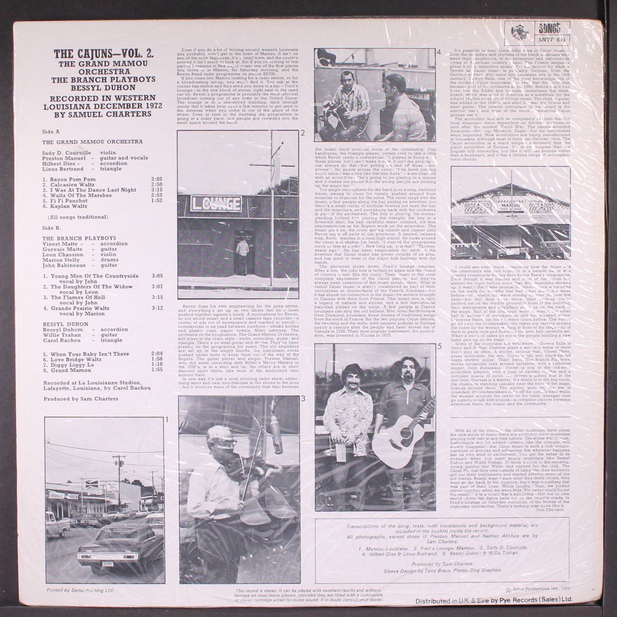 the cajuns, vol. 2 by VARIOUS