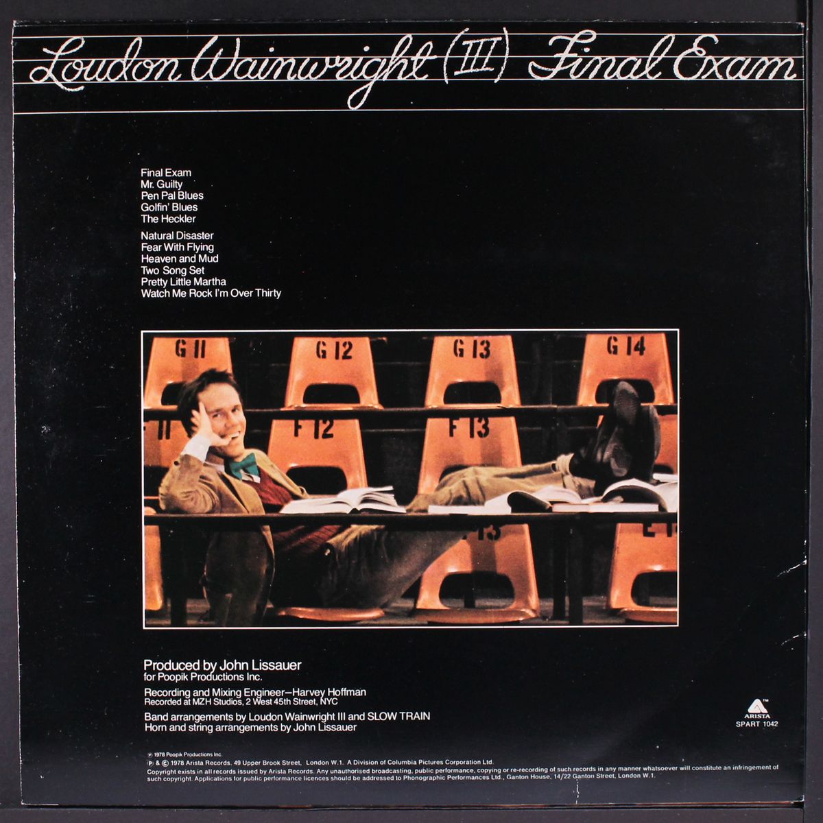 final exam by LOUDON WAINWRIGHT III
