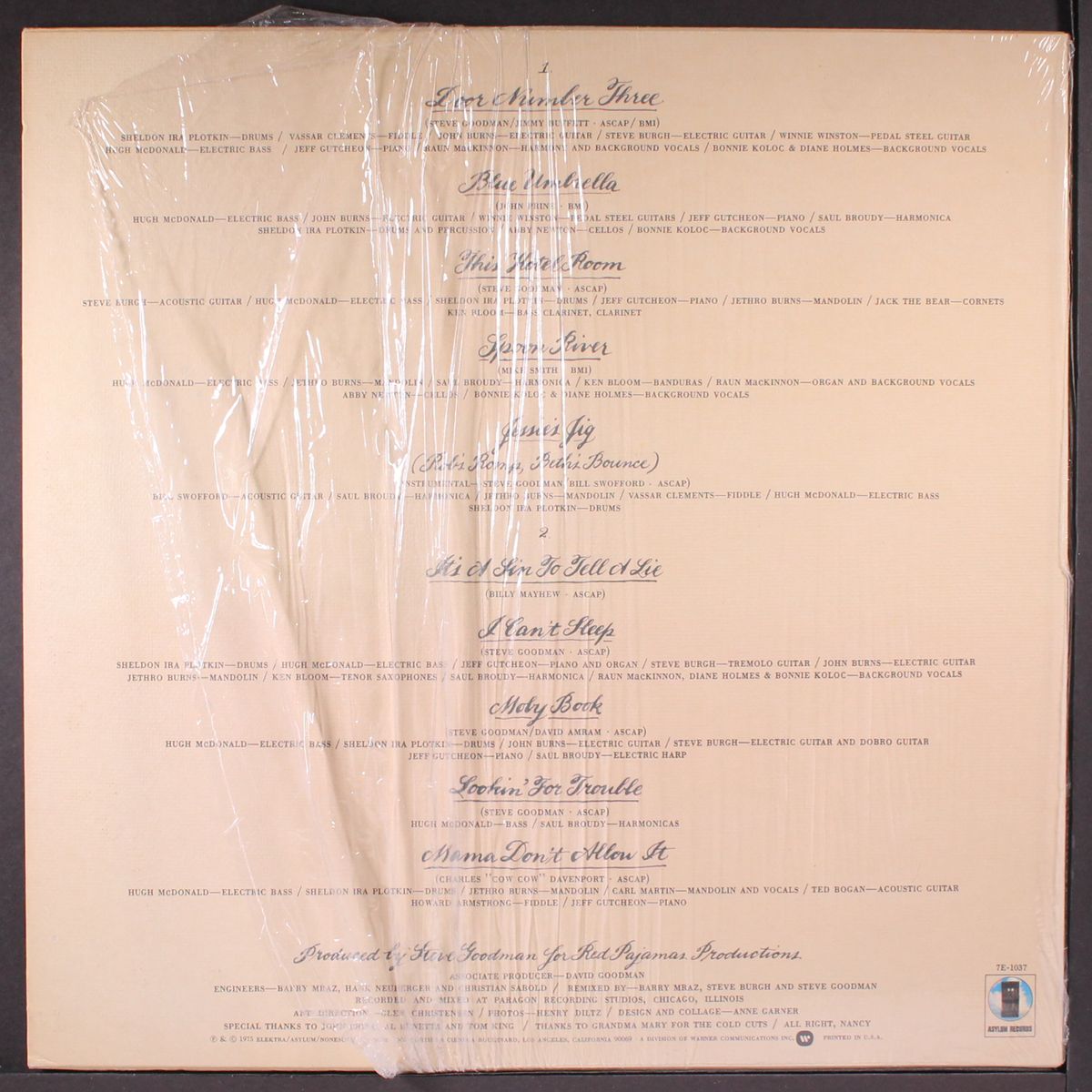 jessie's jig & other favorites by STEVE GOODMAN