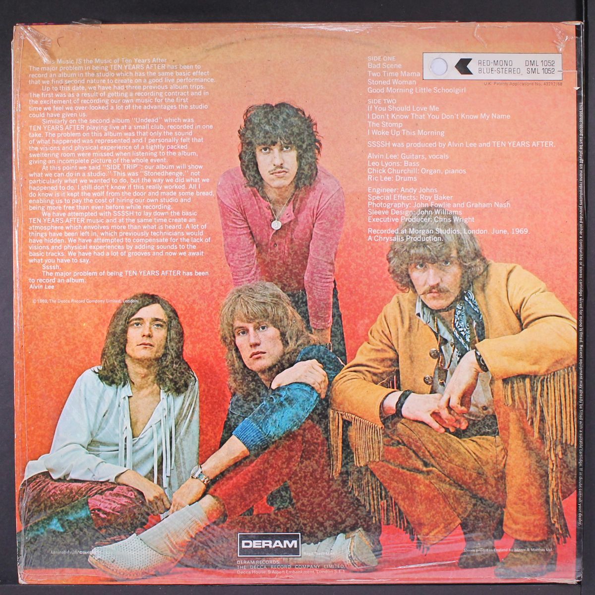 ssssh by TEN YEARS AFTER
