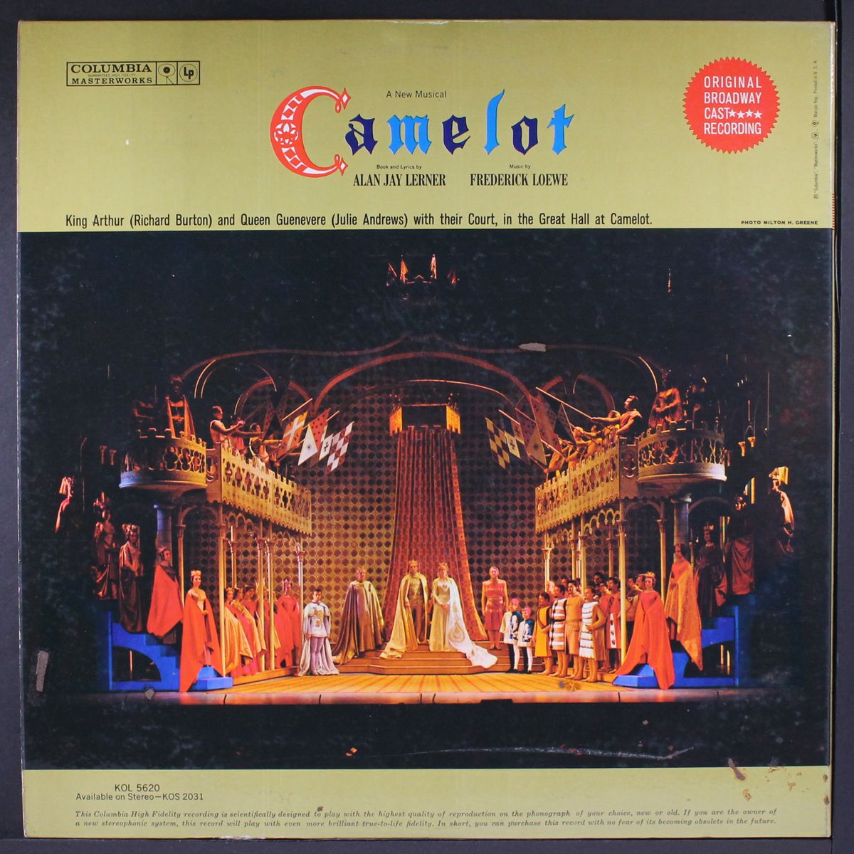 camelot by ORIGINAL CAST