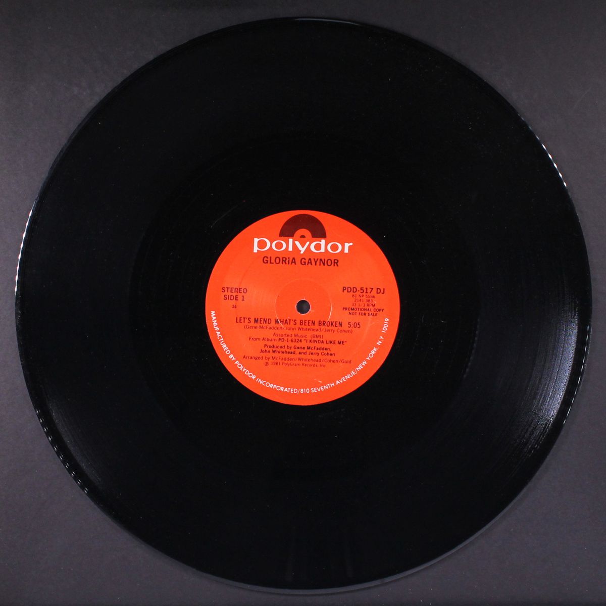 let's mend what's been broken by GLORIA GAYNOR