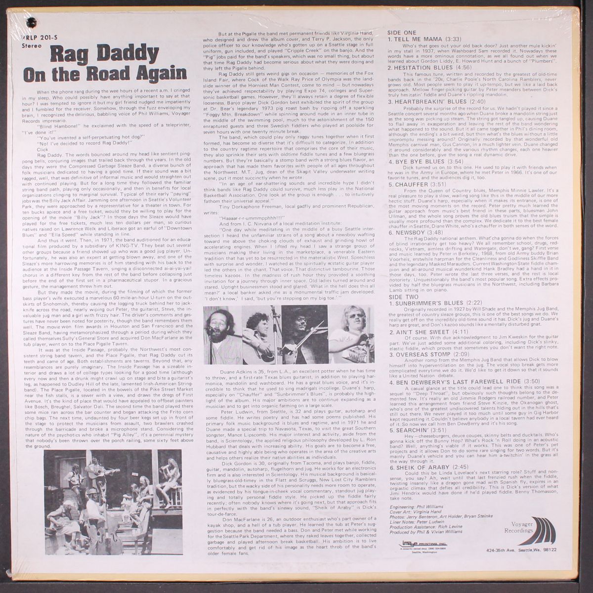 on the road again by RAG DADDY