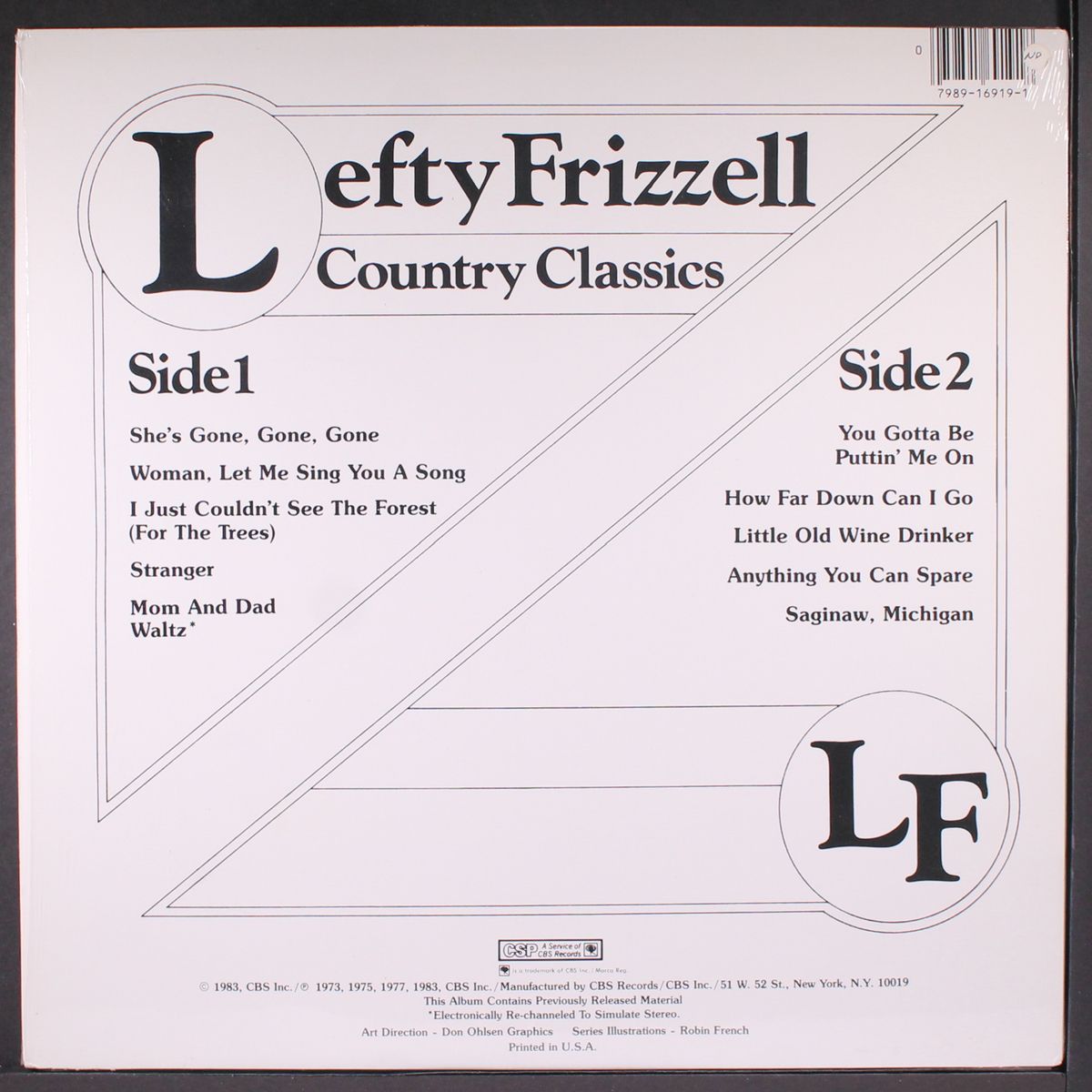 country classics by LEFTY FRIZZELL