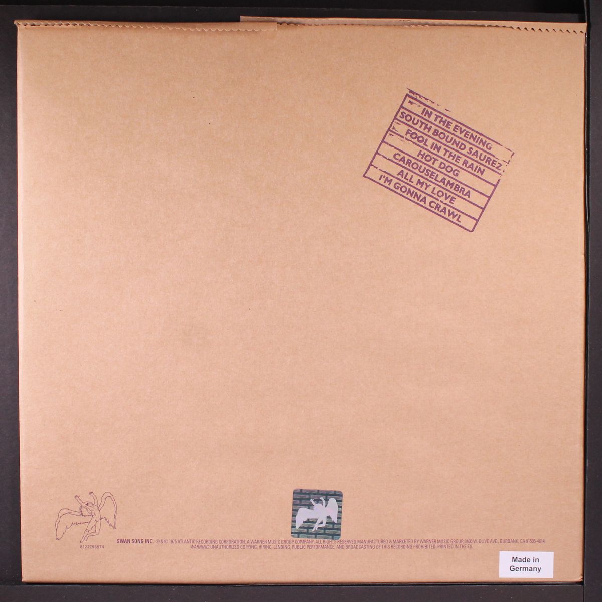 in through the out door by LED ZEPPELIN