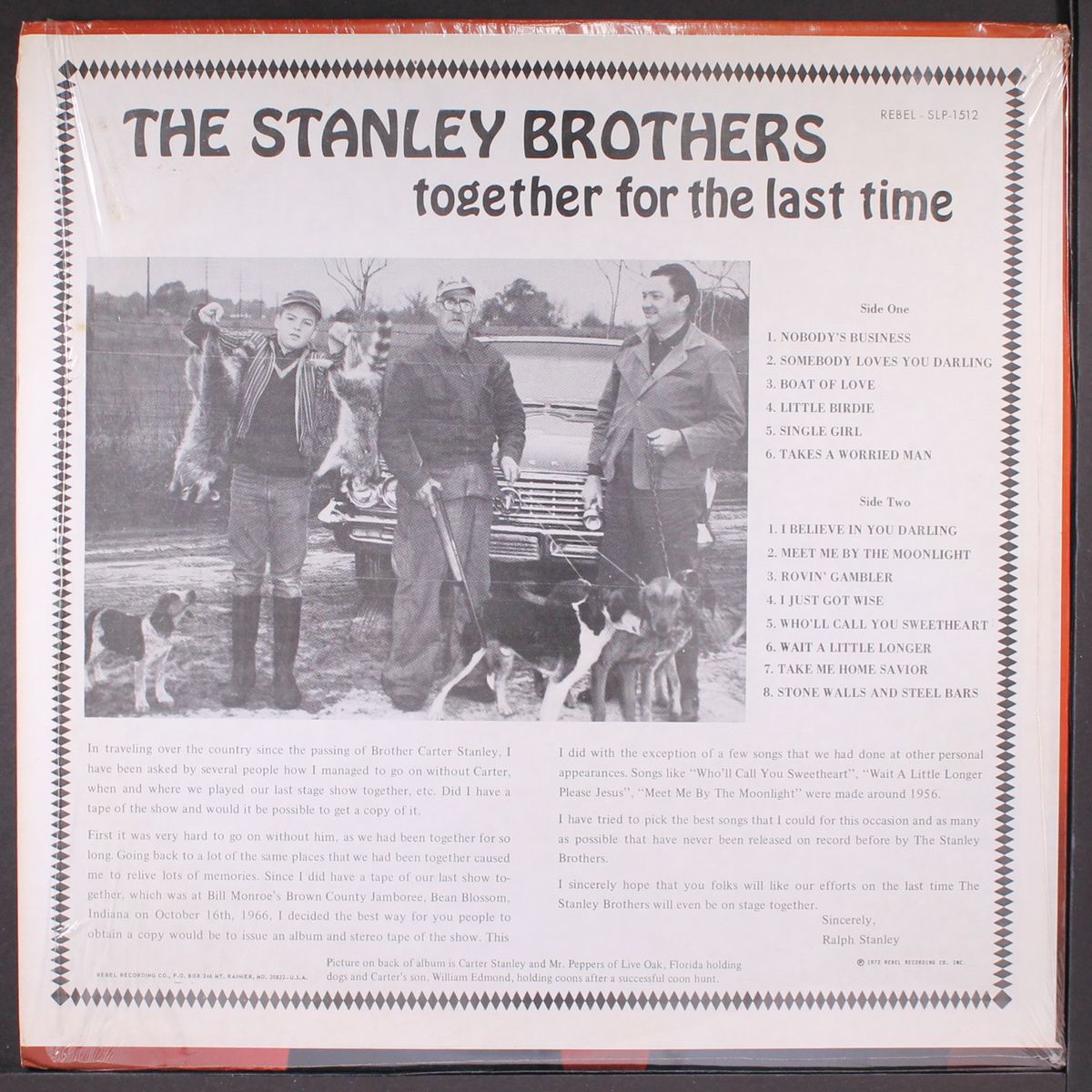 together for the last time by STANLEY BROTHERS