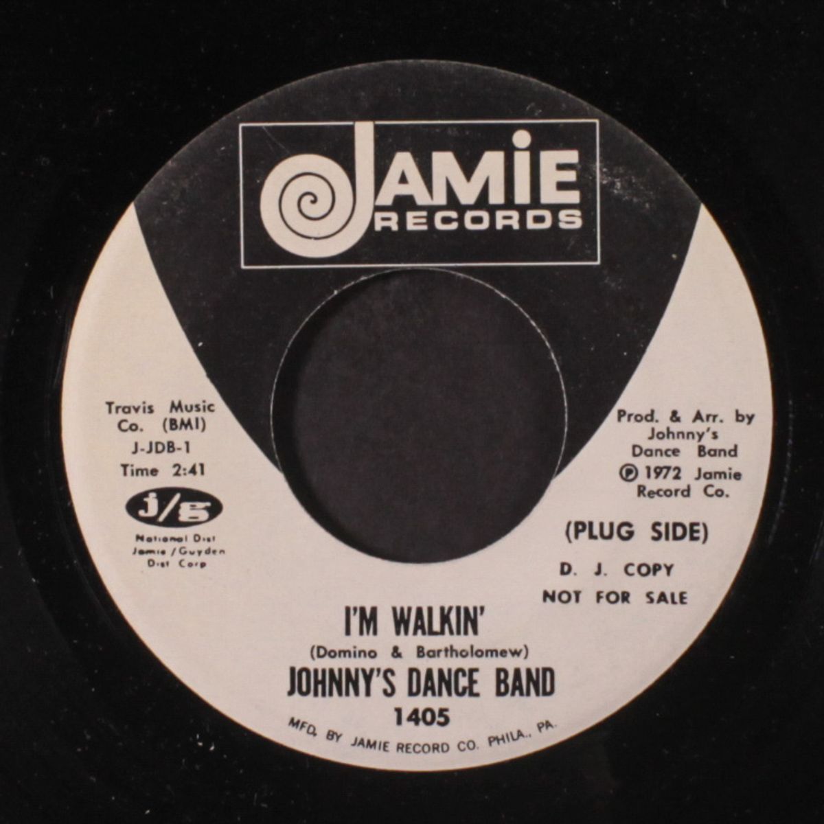 i'm walkin' / porcelain convenience by JOHNNY'S DANCE BAND
