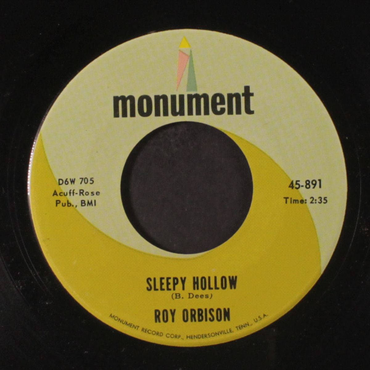 (say) you're my girl / sleepy hollow by ROY ORBISON