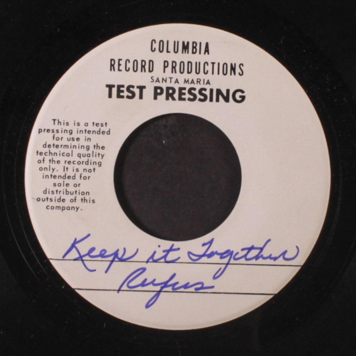 keep it together / same by RUFUS