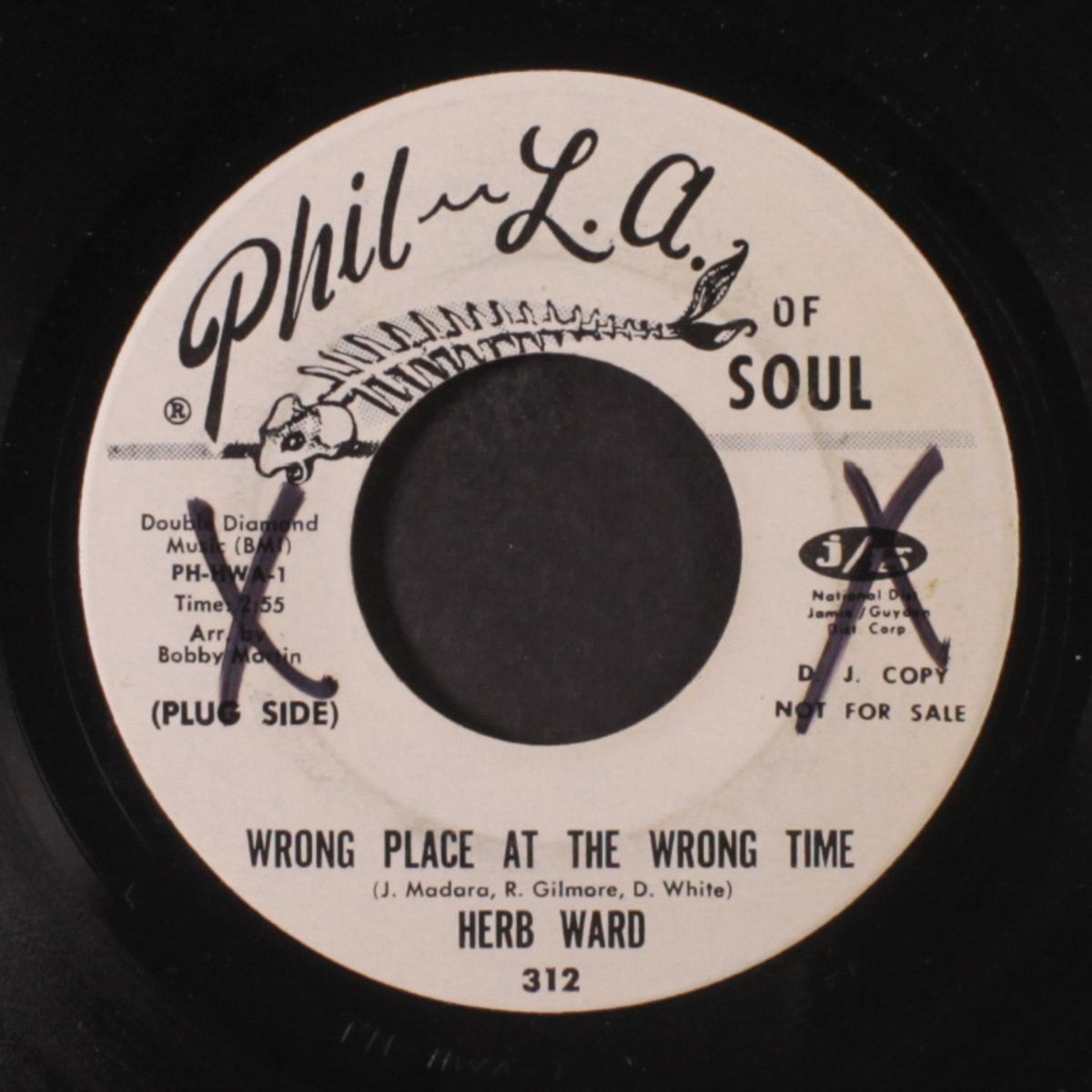 you can cry / wrong place at the wrong time by HERB WARD