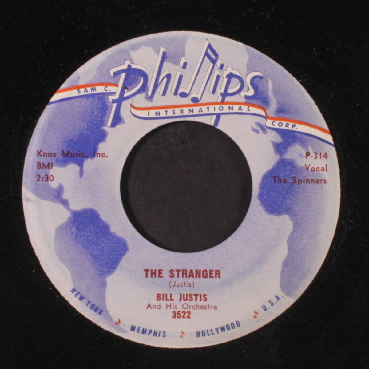 college man / the stranger by BILL JUSTIS