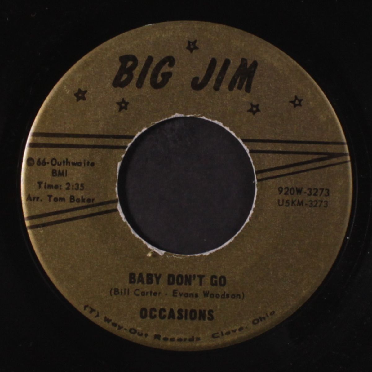 there's no you / baby don't go by OCCASIONS
