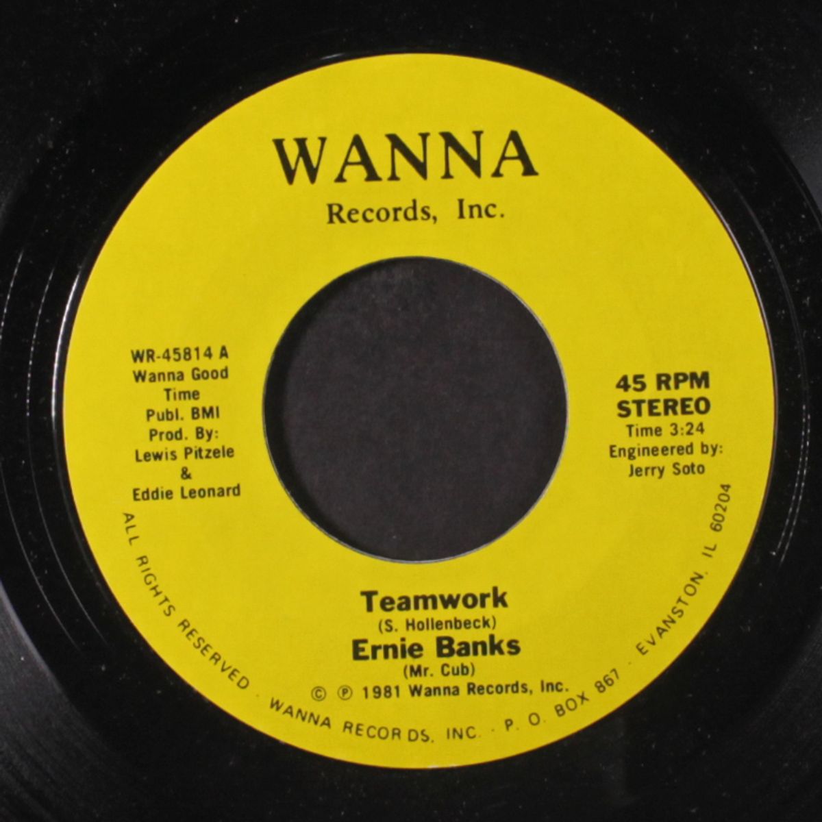 ernie's tune / teamwork by ERNIE BANKS