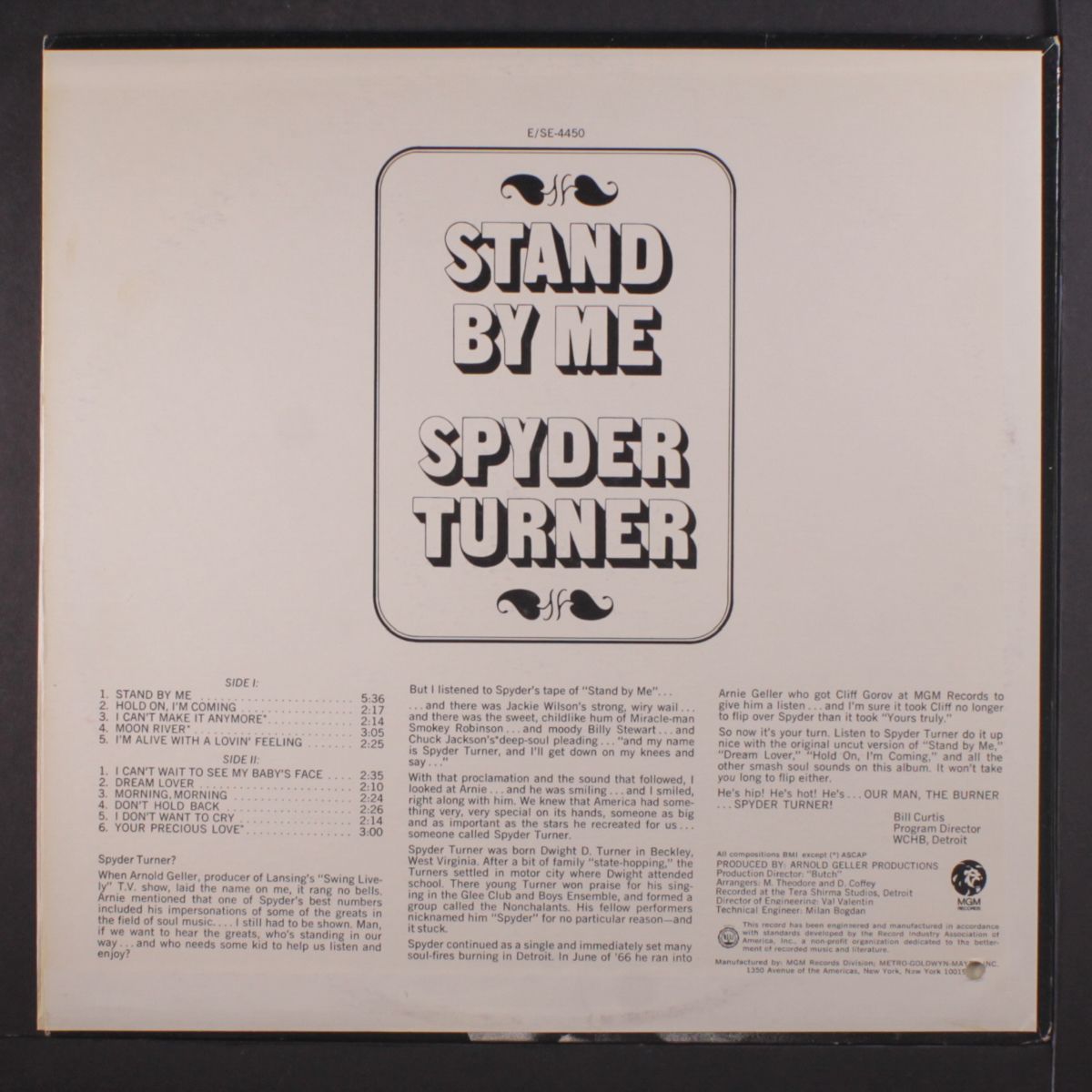 stand by me by SPYDER TURNER