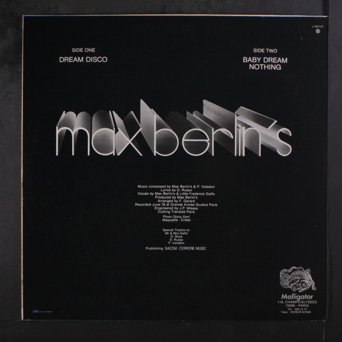 dream disco by MAX BERLIN'S
