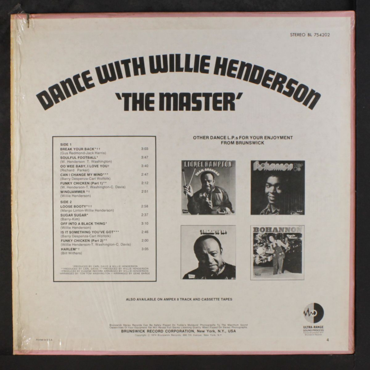 dance with, the master by WILLIE HENDERSON