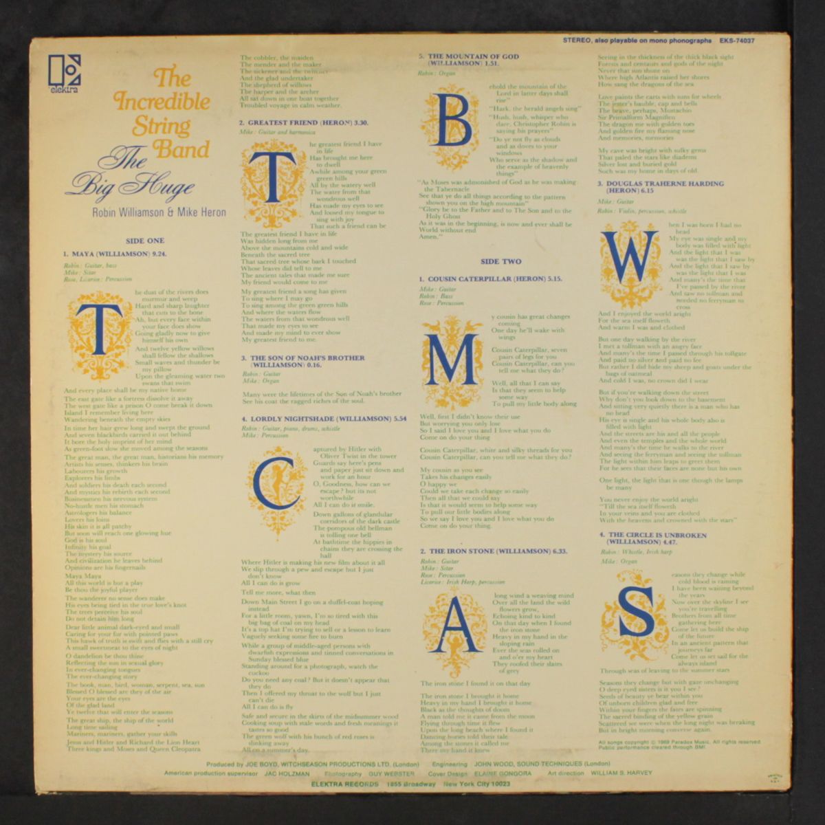 the big huge by INCREDIBLE STRING BAND