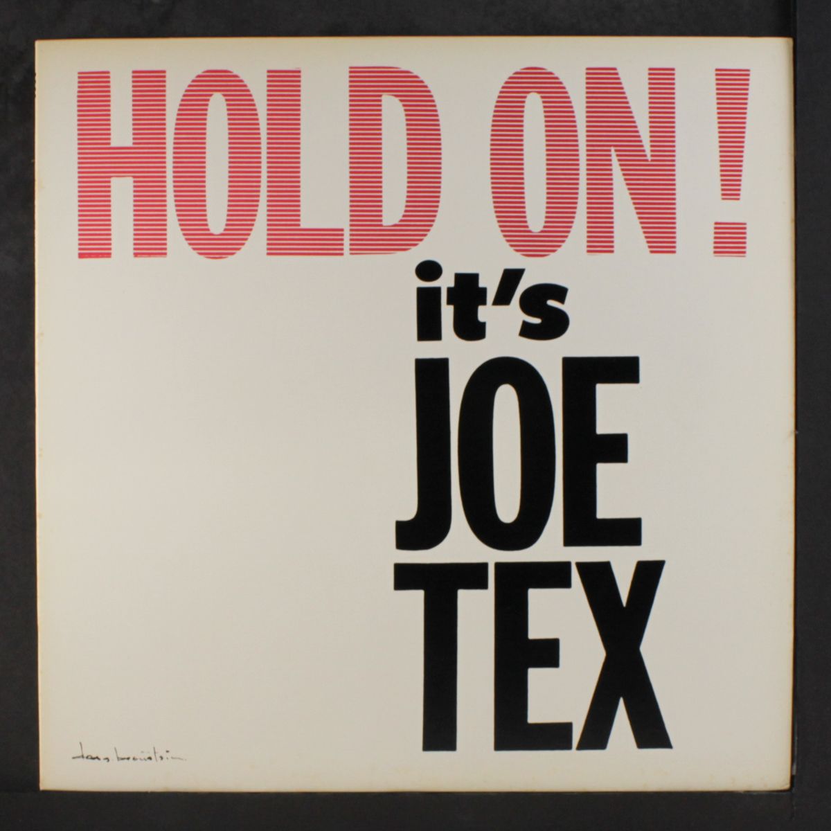 hold on! by JOE TEX