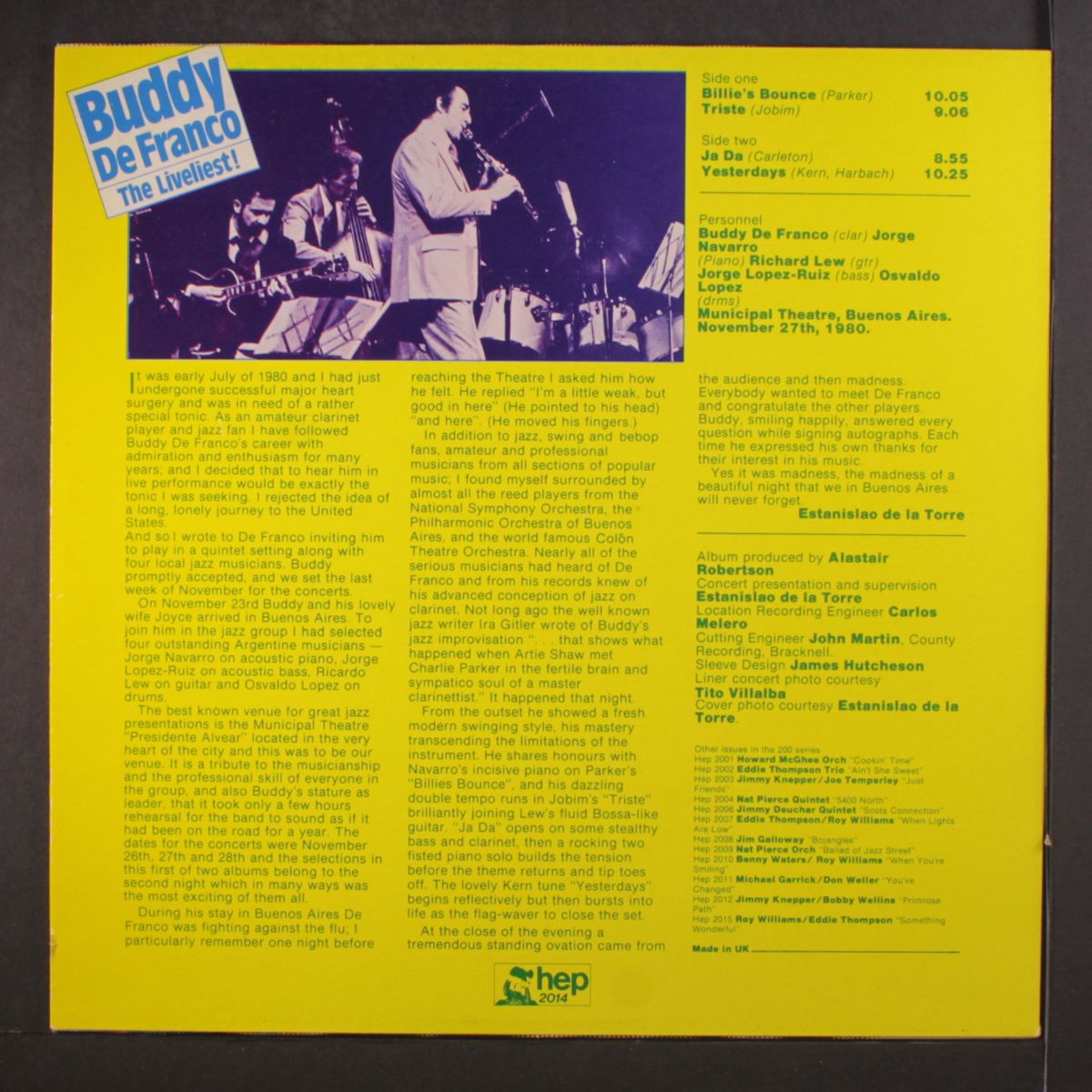 the liveliest! by BUDDY DE FRANCO