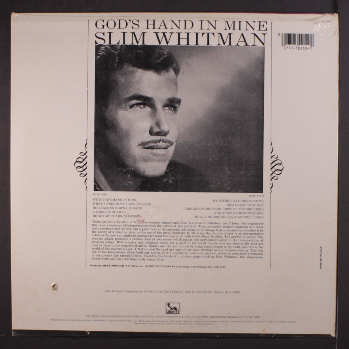 god's hand in mine by SLIM WHITMAN