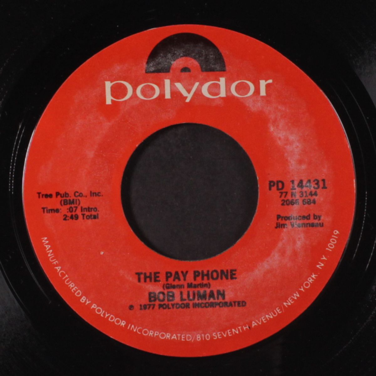 he'll be the one / the pay phone by BOB LUMAN