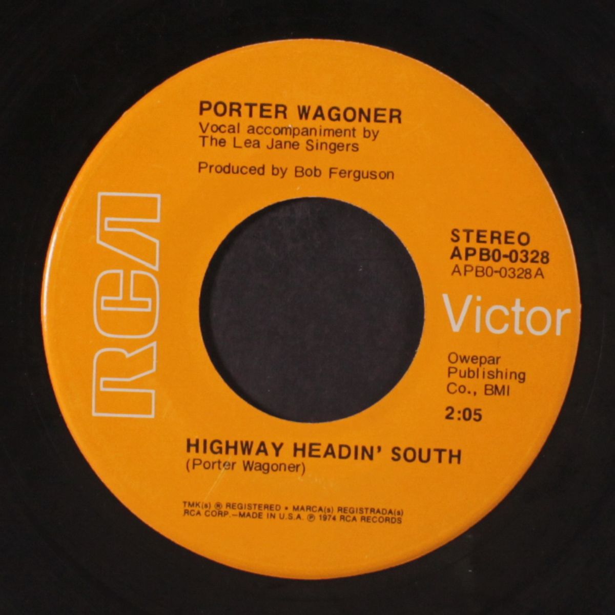 highway headin' south / freida by PORTER WAGONER
