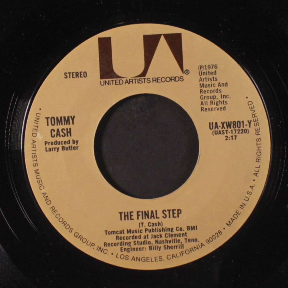 the final step / she is beautiful by TOMMY CASH