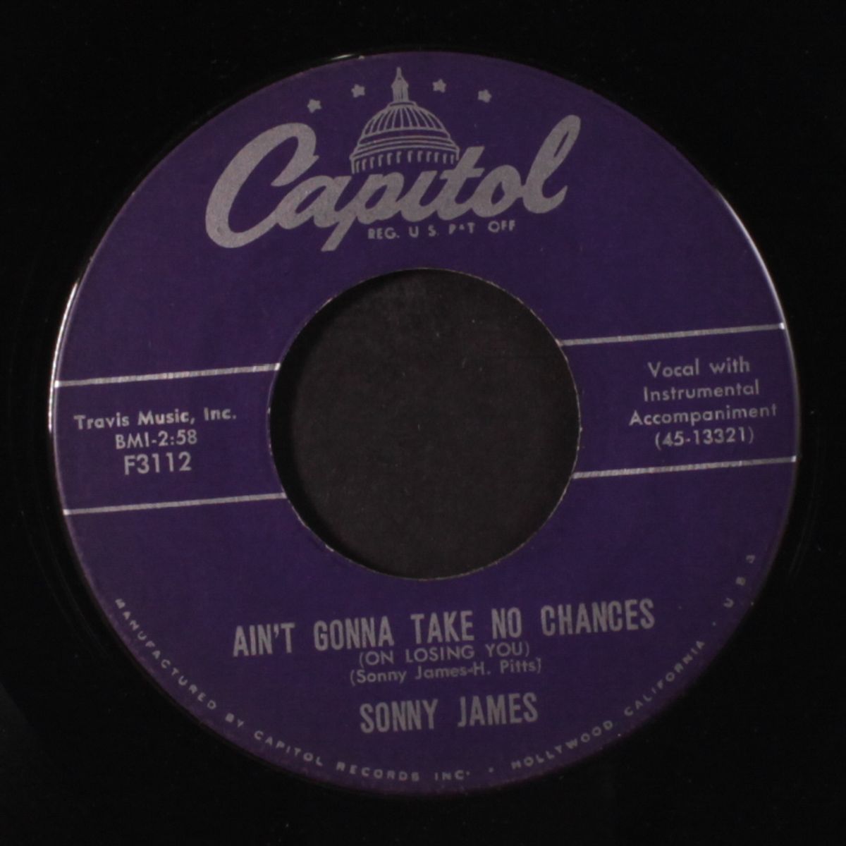 deceive me once again / ain't gonna take no chances by SONNY JAMES