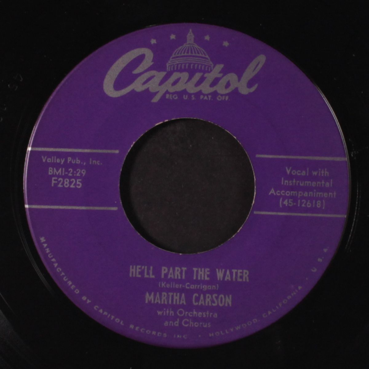 he bowed down / he'll part the water by MARTHA CARSON