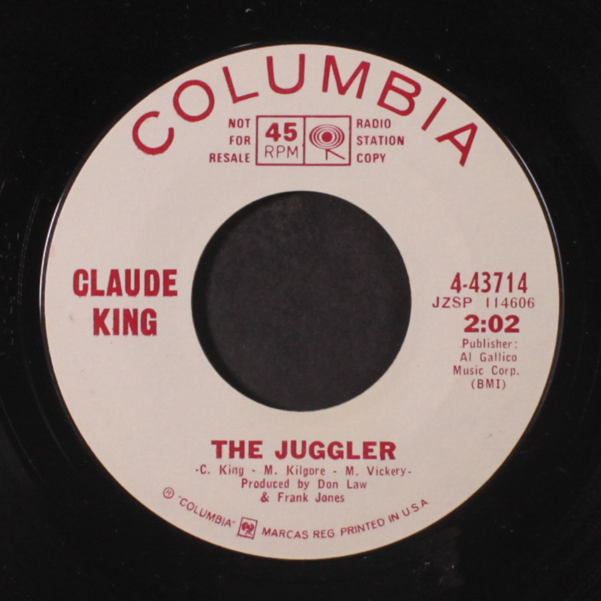 i won't be long in your town by CLAUDE KING