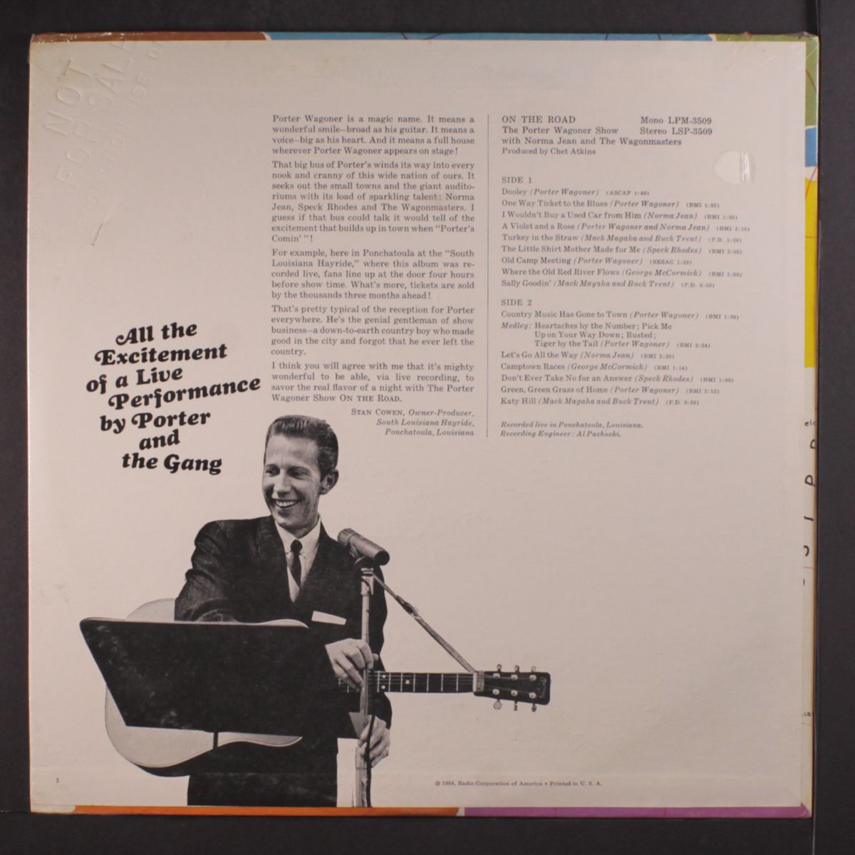 on the road by PORTER WAGONER