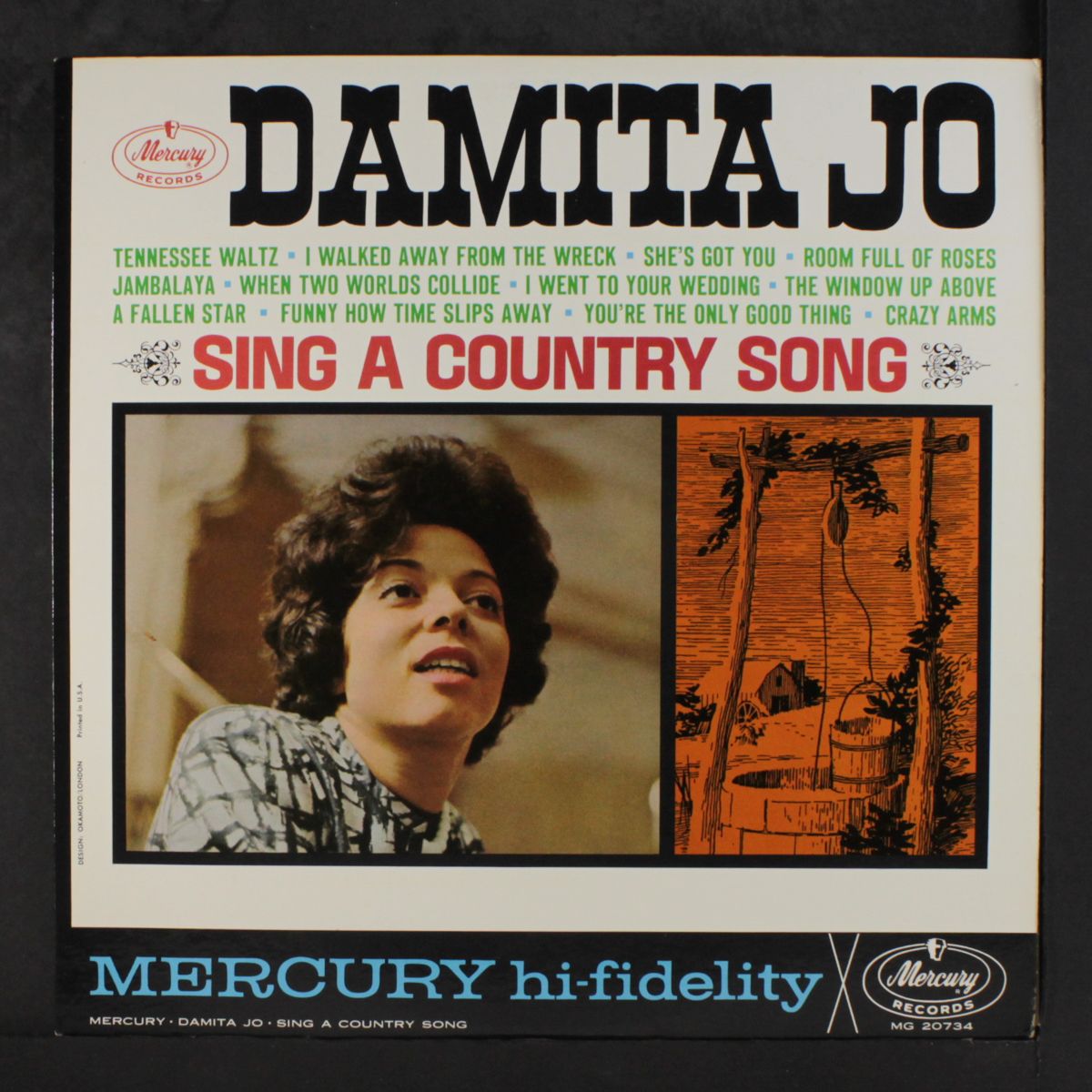 sing a country song by DAMITA JO