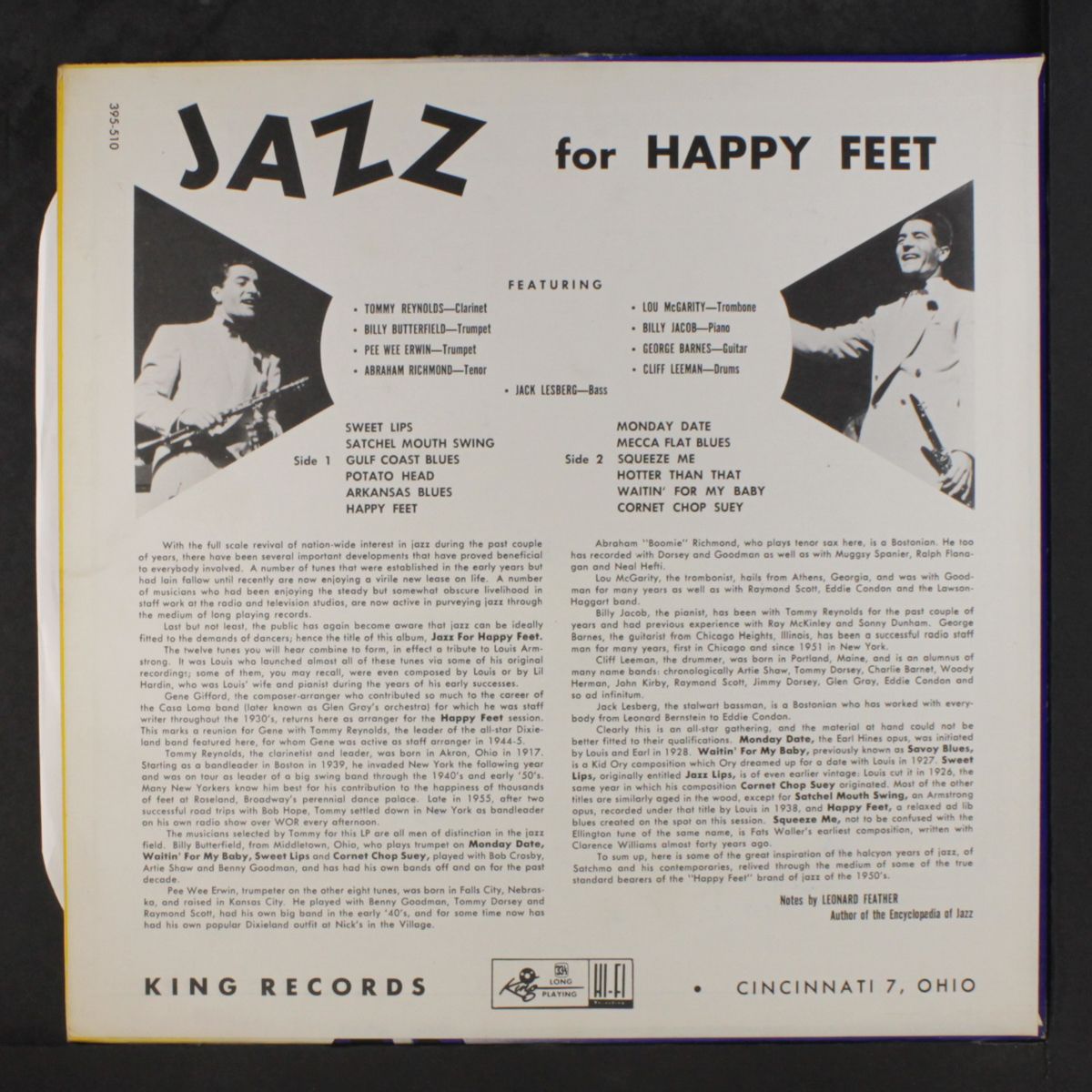jazz for happy feet by TOMMY REYNOLDS
