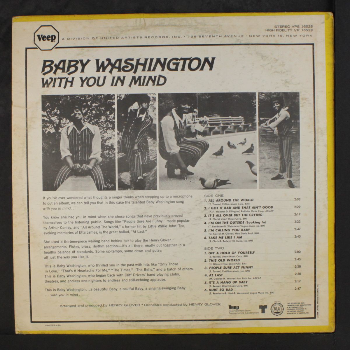 with you in mind by BABY WASHINGTON